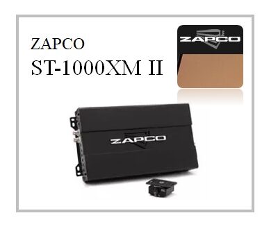 Zapco ST-1000XM II - Mono Class D amplifier for Subwoofer.
