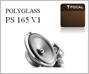 Focal PS165 V1 set d'enceintes voiture Compo 16,5 cm